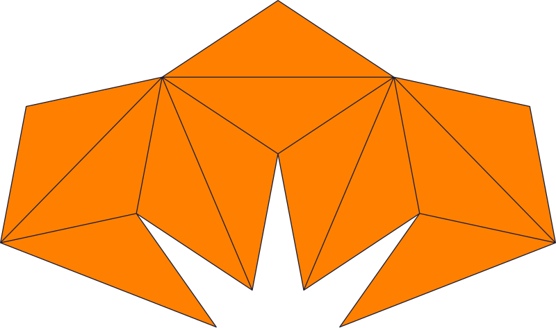 File:Triakis tetrahedron net.svg