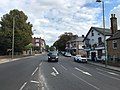 Shops and The Oak pub, Widmore Green