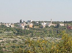 Araqah as seen from the Shahak Industrial Park