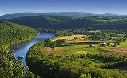 The Susquehanna River near French Azilum