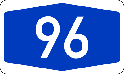 File:Bundesautobahn 96 number.svg