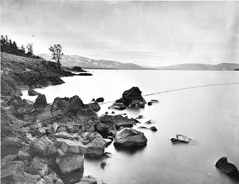 File:EasternShorelineYellowstoneLake-Jackson1878.jpg