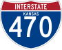 Interstate 470 marker