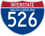 Interstate 526 marker