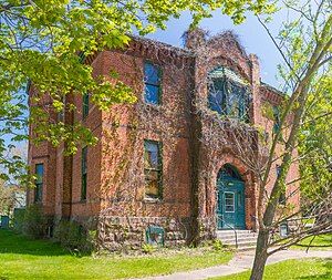 Old Ontonagon County Courthouse in Ontonagon