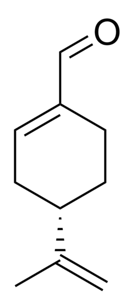 File:Perillaldehyde chemical structure.png