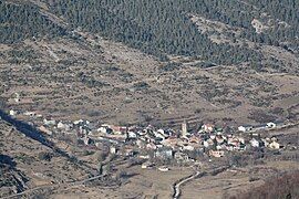 Prades seen from above