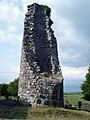 The remains of the round tower at the old Drumcliff Cemetery