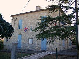 The town hall in Ruffiac