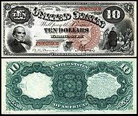 $10 Daniel Webster