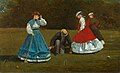 Croquetspiel, Winslow Homer, 1864