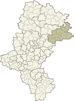 Location within Silesian Voivodeship