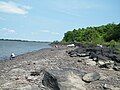 Riverbank of Amur near the lower group of petroglyphs