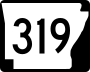 Highway 319 marker