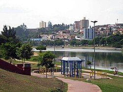 View from Lago do Taboão