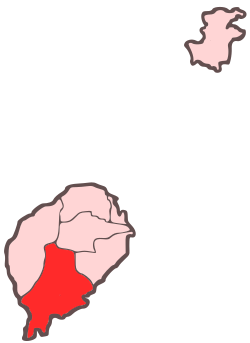 Location within São Tomé and Príncipe