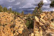 The bridge on Hell's Backbone Road.