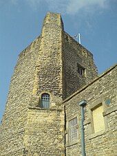 A photograph of Oxford Castle in the 21st century