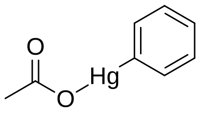 File:Phenylmercuric acetate.svg