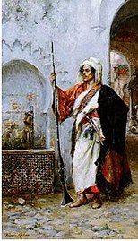 Arab Warrior by a Fountain, 1878