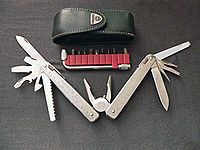 Victorinox SwissTool multi-tool.