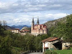 The Basílica de Santa María la Real de Covadonga