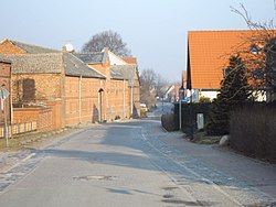 A street in the village