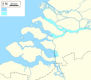 Zandkreekdam is located in Delta Plan