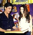 Shah Rukh Khan and Aishwarya Rai Bachchan