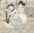 Gisaeng in a 19th-century painting