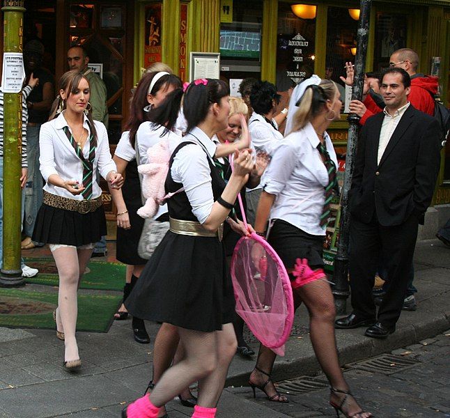 File:HenPartyDublinSchoolUniforms.jpg