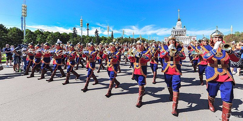 File:Mongolian ceremonial band.jpg