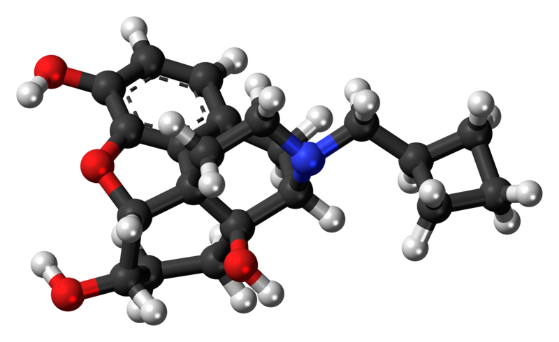 File:Nalbuphine molecule ball.png