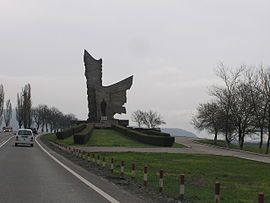 World War II Heroes Monument in Păuliș