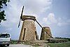 Restored sugar windmill at Betty’s Hope