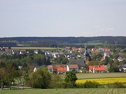 Regnitzlosau seen from the south