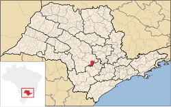 Location in São Paulo state