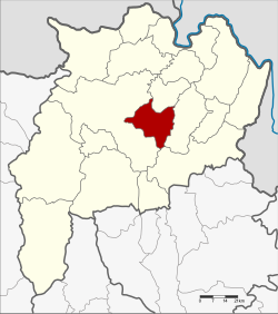 District location in Chiang Rai province