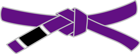 File:BJJ Purple Belt.svg