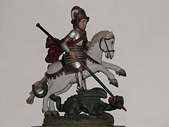 Statue of Saint George and the Dragon (17th century)