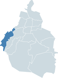 Cuajimalpa de Morelos within Mexico City