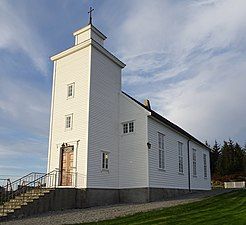 View of the church