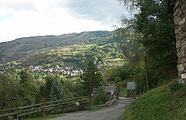 A general view of Gouaux-de-Luchon