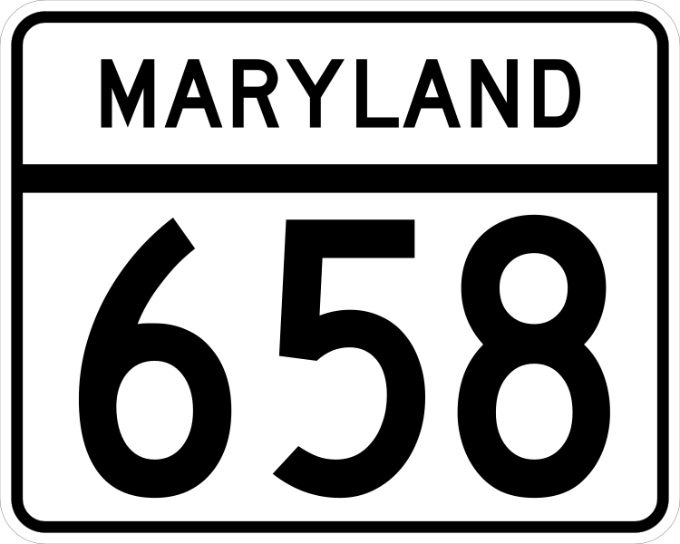 File:MD Route 658.svg