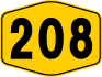 Federal Route 208 shield}}