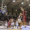 Image 4A three-point field goal by Sara Giauro during the FIBA Europe Cup Women Finals, 2005 in Naples, Italy