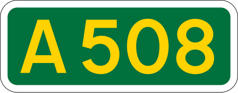 File:UK road A508.svg