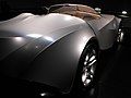 Rear view of BMW GINA a fabric body car. BMW GINA is a fabric-skinned shape-shifting sports car concept built by BMW