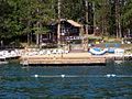 This is a view of Camp Agawak from the Waterfront