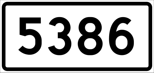 File:Fylkesvei 5386.svg